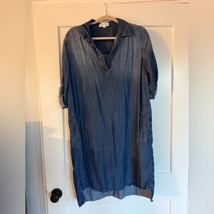 Cloth & Stone Indigo Midi Dress